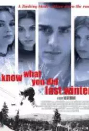 I Know What You Did Last Winter - постер