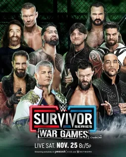 WWE Survivor Series WarGames - постер