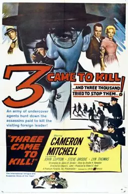 Three Came to Kill - постер