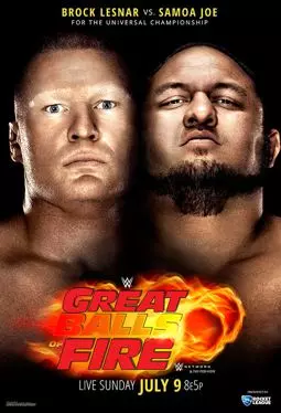 WWE Большие огненные шары - постер
