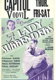A Lady Surrenders - постер