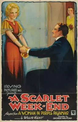 A Scarlet Week-End - постер