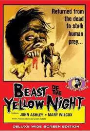 Зверь жёлтой ночи - постер
