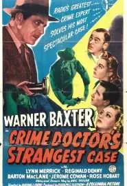 The Crime Doctor's Strangest Case - постер