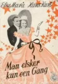 Man elsker kun en gang - постер