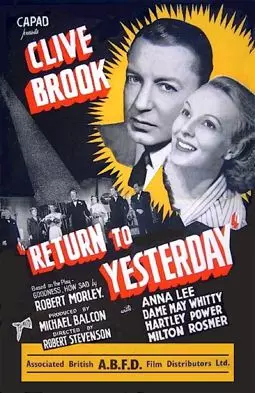 Return to Yesterday - постер