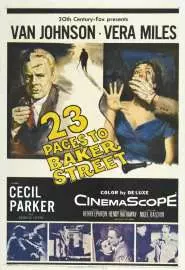 Двадцать три шага по Бейкер Стрит - постер