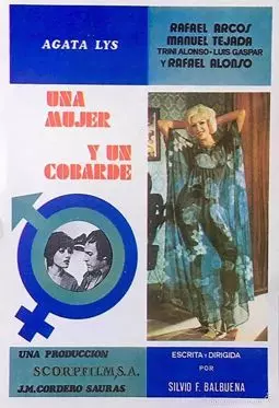 Una mujer y un cobarde - постер