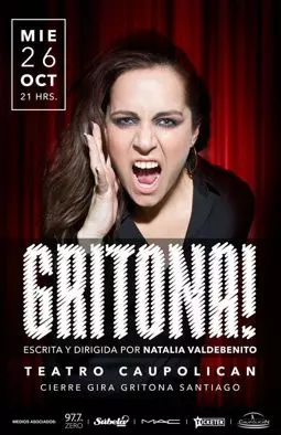 Natalia Valdebenito: Gritona - постер