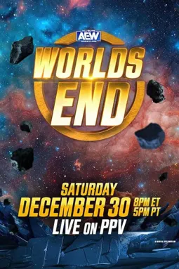 AEW Worlds End - постер