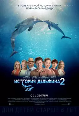 История дельфина - постер