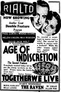 Age of Indiscretion - постер
