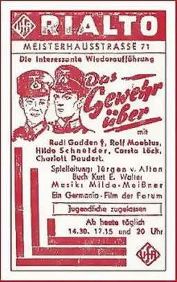 Das Gewehr über - постер