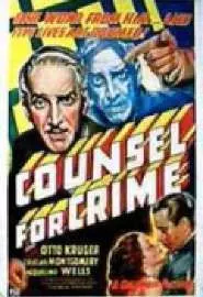Counsel for Crime - постер
