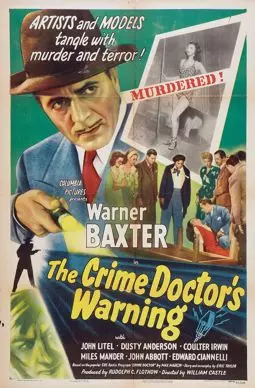 The Crime Doctor's Warning - постер