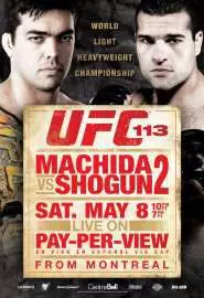 UFC 113: Machida vs. Shogun 2 - постер