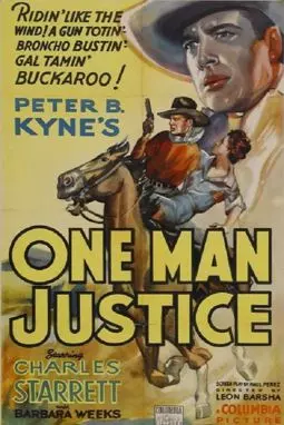 One Man Justice - постер