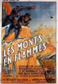 Les monts en flammes - постер