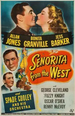 Senorita from the West - постер