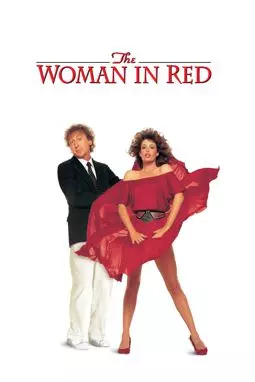 Женщина в красном - постер