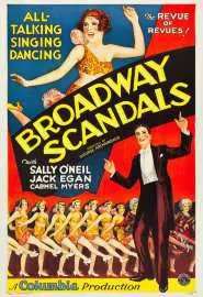 Broadway Scandals - постер