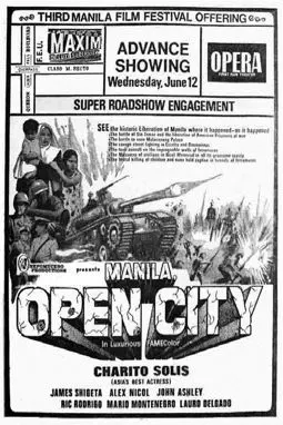 Manila, Open City - постер