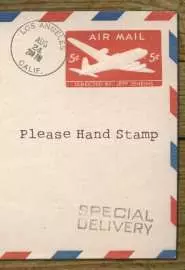 Please Hand Stamp - постер