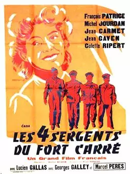 Les quatre sergents du Fort Carré - постер