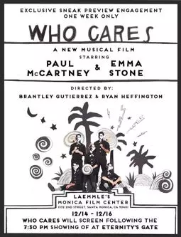 Paul McCartney: Who Cares - постер