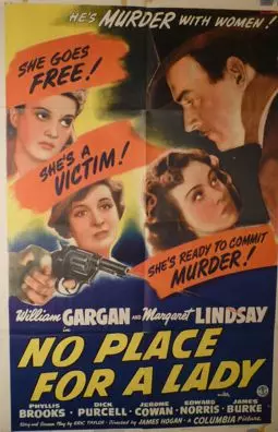 No Place for a Lady - постер