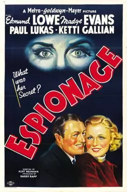 Espionage - постер