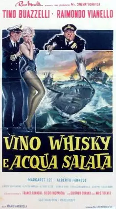 Vino whisky e acqua salata - постер