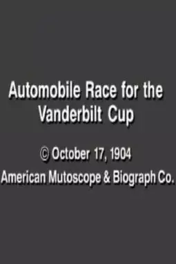 Automobile Race for the Vanderbilt Cup - постер