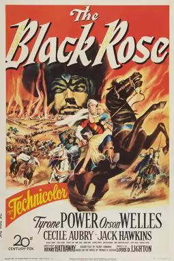 Черная роза - постер