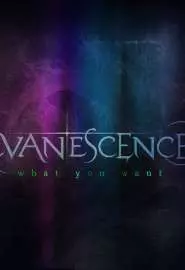 Evanescence: What You Want - постер