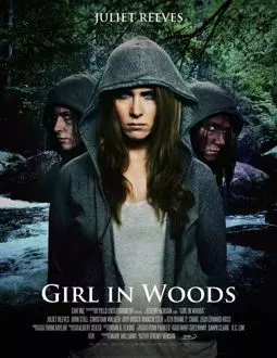Девушка в лесу - постер
