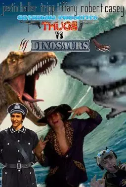 Бандиты против динозавров - постер