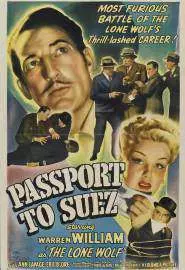 Passport to Suez - постер