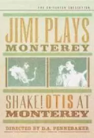 Джимми Хендрикс на рок-фестивале в Монтерее - постер