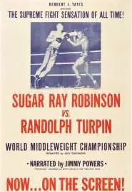Sugar Ray Robinson vs. Randolph Turpin - постер