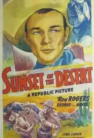 Sunset on the Desert - постер