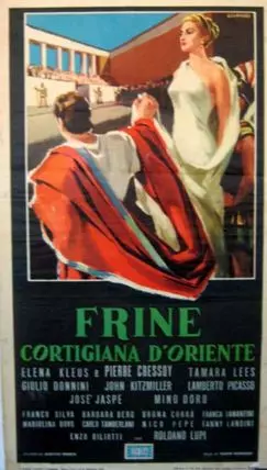 Frine, cortigiana d'Oriente - постер