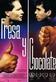 Клубничное и шоколадное - постер