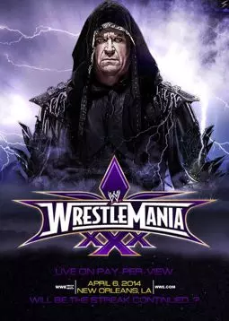 WWE РестлМания 30 - постер
