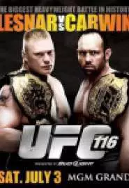 UFC 116: Lesnar vs. Carwin - постер