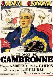 Le mot de Cambronne - постер