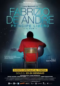 Fabrizio De André: Principe libero - постер