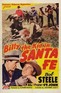 Billy the Kid in Santa Fe - постер