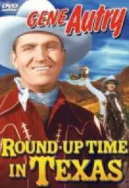 Round-Up Time in Texas - постер