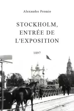 Stockholm, entrée de l'exposition - постер